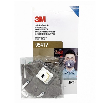 3m-9541v-หน้ากากคาร์บอน-สายคล้องหู-มีวาล์ว-p2-20-ชิ้น-กล่อง