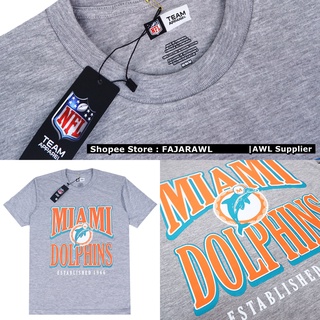 เสื้อยืด พิมพ์ลาย Miami DOLPHINS NFL VINTAGE NFL NBA NHL