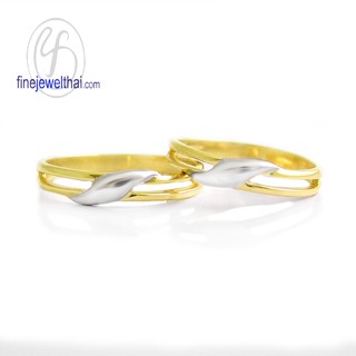 แหวนคู่-แหวนเงิน-เงินแท้ 925-แหวนหมั้น-แหวนแต่งงาน-silver-wedding-Ring-finejewelthai - RC124600wg-g