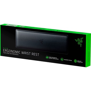 WRIST REST (ที่รองข้อมือ) RAZER ERGONOMIC WRIST MINI ที่รองข้อมือ สำหรับคีย์บอร์ดไซด์เล็ก (60-68เปอร์เซ็นต์)