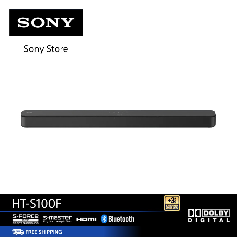 ภาพหน้าปกสินค้าSONY โฮมเธียเตอร์ HT-S100F SOUNDBAR 2 Chanel จากร้าน sony.thailand_officialshop บน Shopee