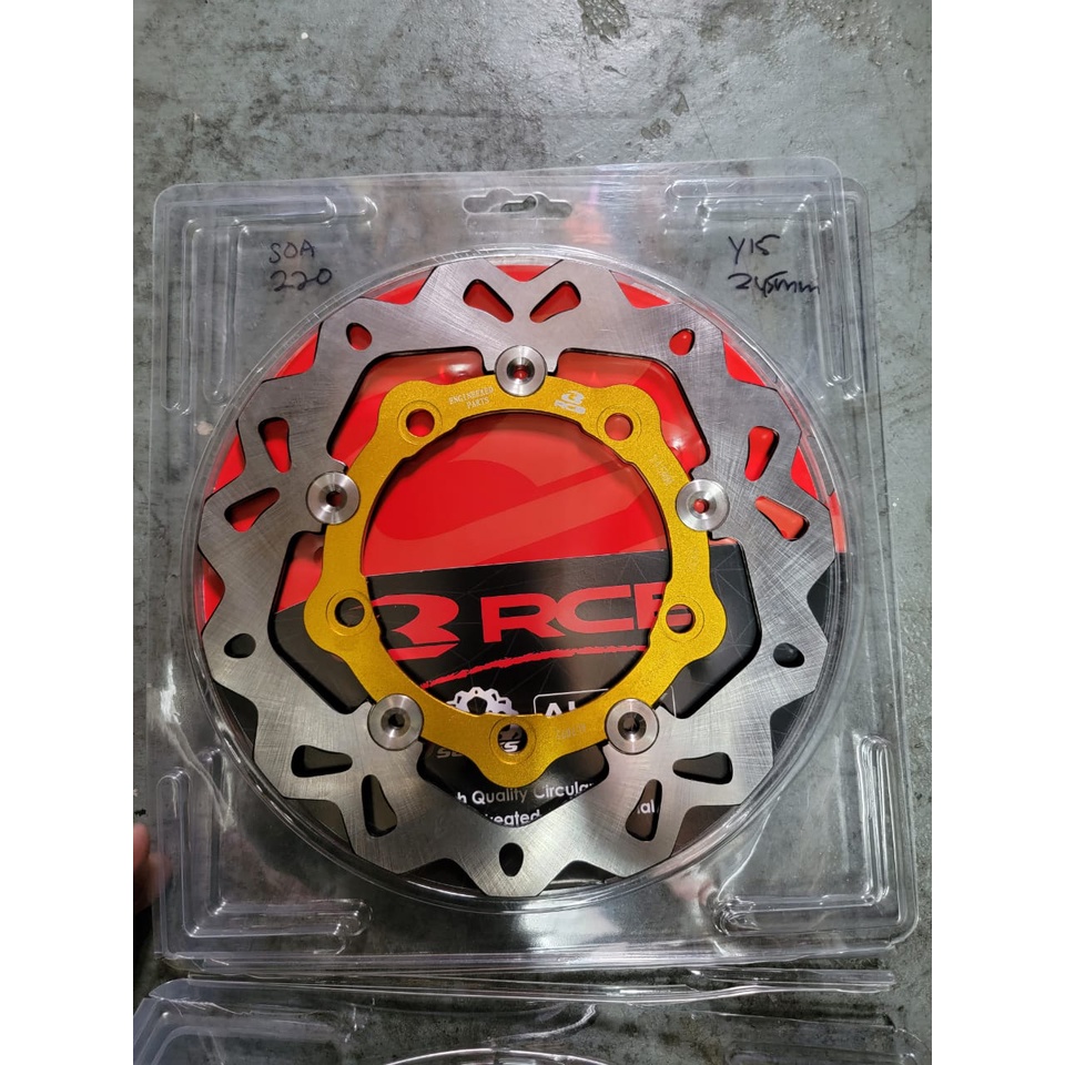 Rcb DISC ALOI ALLOY DISC PLATE S-SERIES S2 + 245 มม./298 มม.Y15 Y16 ...