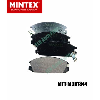 Mintex ผ้าเบรคหน้า (ของอังกฤษ) (brake pad) ฮอนด้า แอคคอร์ด HONDA Accord EX, LX ปี 1986-1989