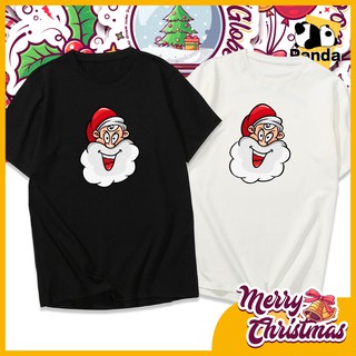 Christmas new Year Santa Clau T Shirt Santa Clau T-shirt Cotton Unisex Asian Size Variety of colorsเสื้อยืดผู้หญิง