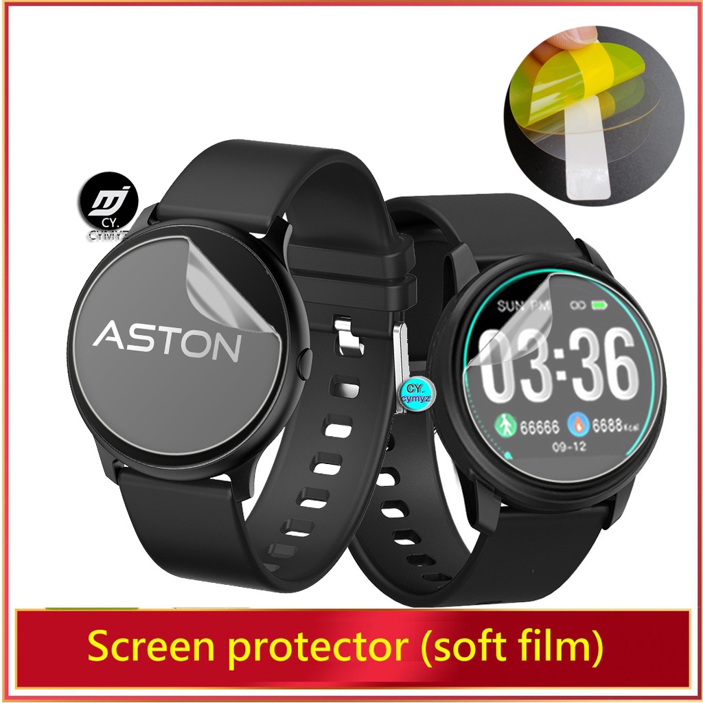 ภาพหน้าปกสินค้าฟิล์ม Axon Moni Pro ฟิล์มป้องกัน ฟิลม์ใสกันรอยหน้าจอ สำหรับ Axon Moni Pro smart watch ฟิล์มป้องกัน ฟิล์ม Aston Smartwatch fit ฟิล์ม