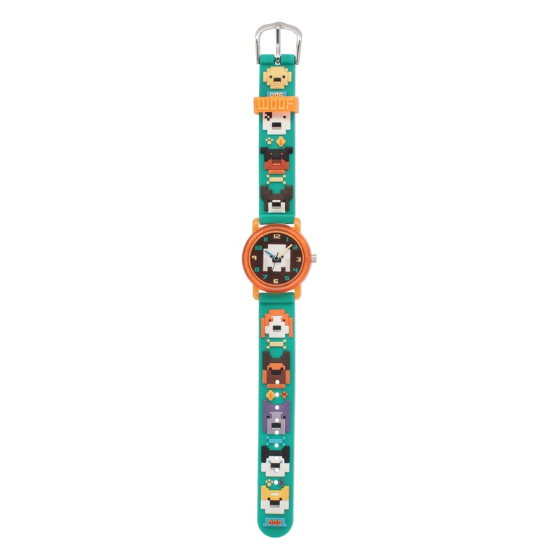 ราคาและรีวิวนาฬิกาข้อมือ LinkGraphix Kids mini 3D- WOOF สายพลาสติก กันน้ำ เครื่องญี่ปุ่น เด็ก น่ารัก ของขวัญ น้องหมา ของขวัญ