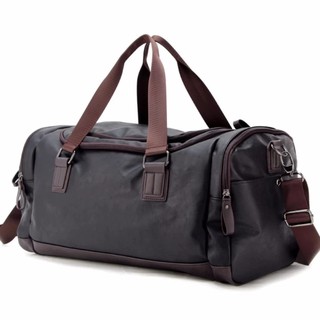 กระเป๋าสะพายไหล่ผู้ชายTravel Bag/Sports Bag &amp; Gym Bag รุ่น 2072 - Black