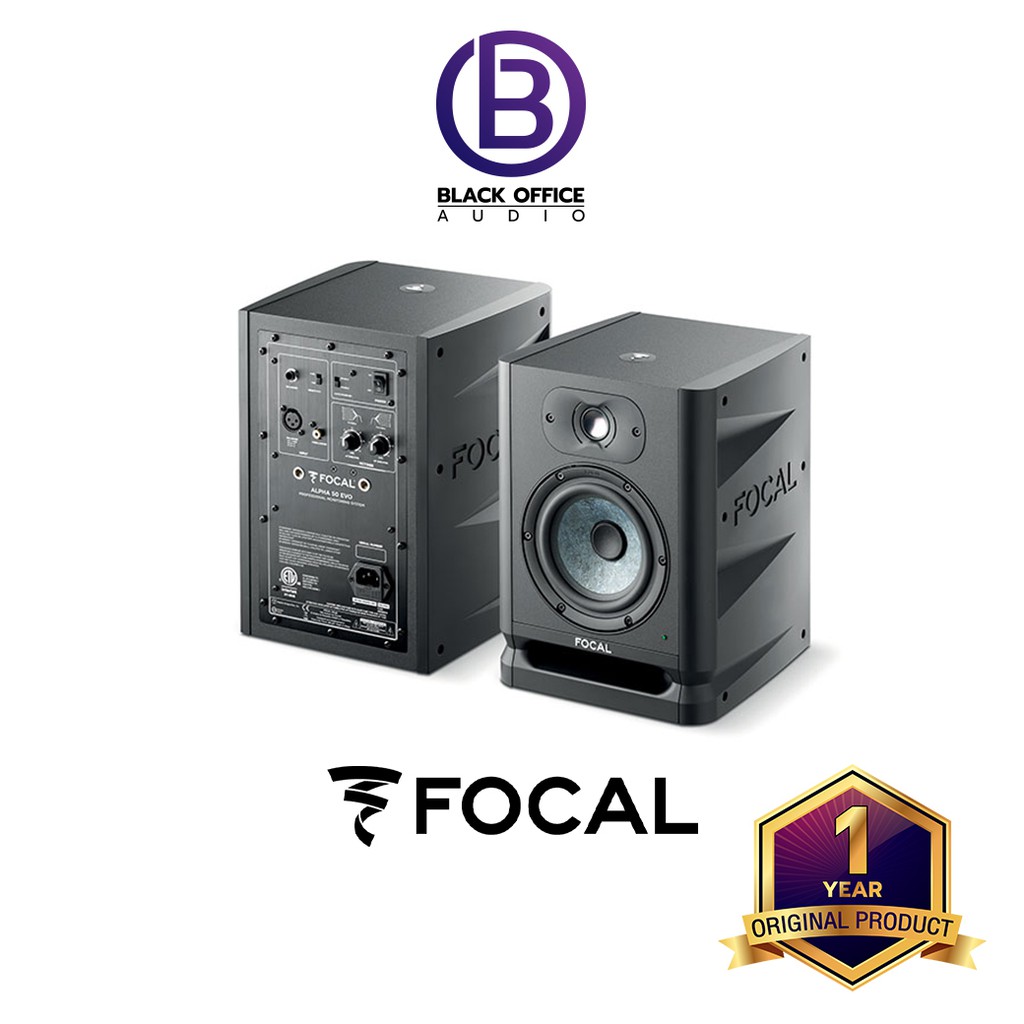 focal-alpha-50-evo-pair-ลำโพงทำเพลง-ลำโพงมอนิเตอร์-มิกซ์เพลง-monitor-speaker-blackofficeaudio