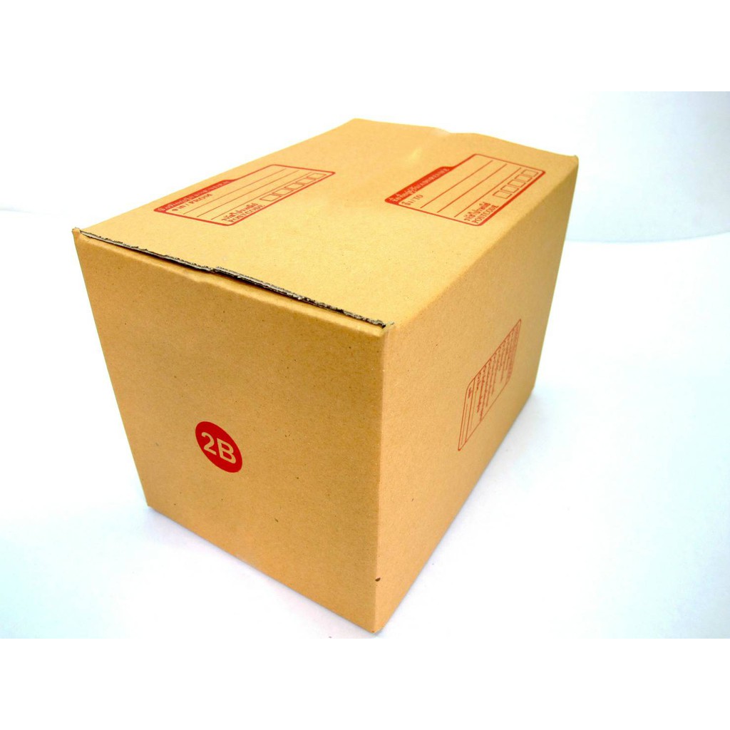 ส่งฟรีถึงบ้าน-กล่องพัสดุ-กล่องไปรษณีย์-size-2b-แพ็ค-20-ใบ-ราคาถูก