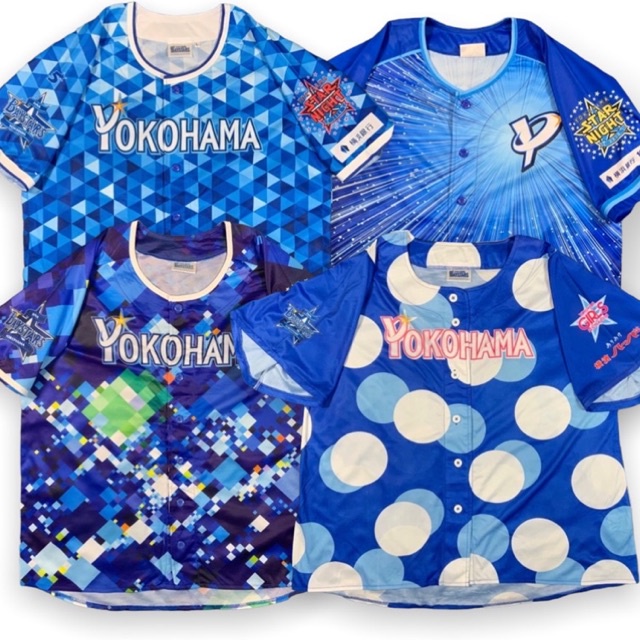 เสื้อเบสบอล-yokohama-baystars-size-130-150-l