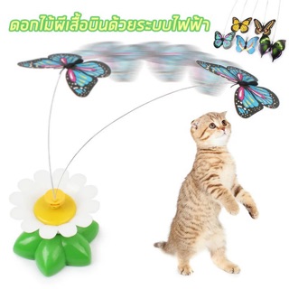 ภาพหน้าปกสินค้าHM-ของเล่นแมว สัตว์เลี้ยง ของเล่นแมวผีเสื้อ ดอกไม้ไฟฟ้า ของล่อแมว ผีเสื้อออโต้HD ที่เกี่ยวข้อง