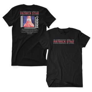 เสื้อยืดโอเวอร์ไซส์เสื้อยืด ผ้าฝ้าย พิมพ์ลาย Patrick STAR LOVE 30s Distro สําหรับผู้ชาย และผู้หญิงS-3XL