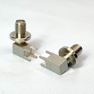 SMA PCB JACK RF AMP inc 🇺🇸 (มีราคาส่ง) SMA Connector PCB Mount (แพ๊ค 2ชิ้น)