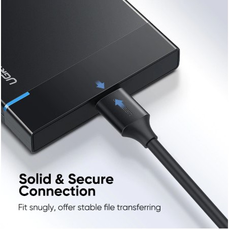 ภาพสินค้าUgreen USB C to Micro B 3.0 Cable 5Gbps 3A Fast Data Sync Cord For Macbook Hard Drive Disk HDD SSD Case USB Type C จากร้าน phicy11 บน Shopee ภาพที่ 2