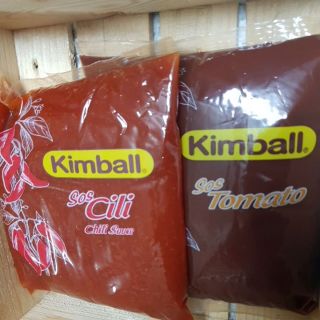 👍👍👍 Kimball ซอสพริก ซอสมะเขือเทศ บรรจุ 1 ก.ก. รสชาติอร่อยไม่เหมือนใคร