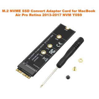 ภาพหน้าปกสินค้า(สำหรับMacเท่านั้น)M.2 NVME SSD Convert Adapter Card for MacBook Air Pro Retina 2013-2017 for A1465 A1466 A1398 A1502 ซึ่งคุณอาจชอบราคาและรีวิวของสินค้านี้