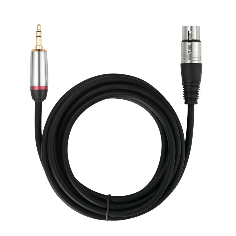 สายไมค์โครโฟน-3-5mm-stereo-jack-male-to-xlr-female-cable-foil-braided-shielded-for-microphone-mixer-5m-10m