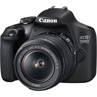 Canon EOS 1500D DSLR Camera with EF-S 18-55 IS II Lens