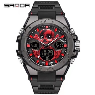 ภาพหน้าปกสินค้านาฬิกา Sanda รุ่น Skull X ของแท้ 💯% มีประกัน 1 ปีเต็ม !!! ที่เกี่ยวข้อง