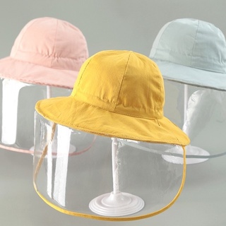 [0324-RK] หมวกปีกบาน ใส่ได้ 2 ด้าน สำหรับเด็ก ป้องกันไวรัส ฝุ่นละออง