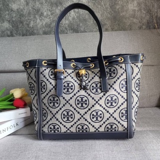 Tory Burch T Small T Monogram Jacquard Tote