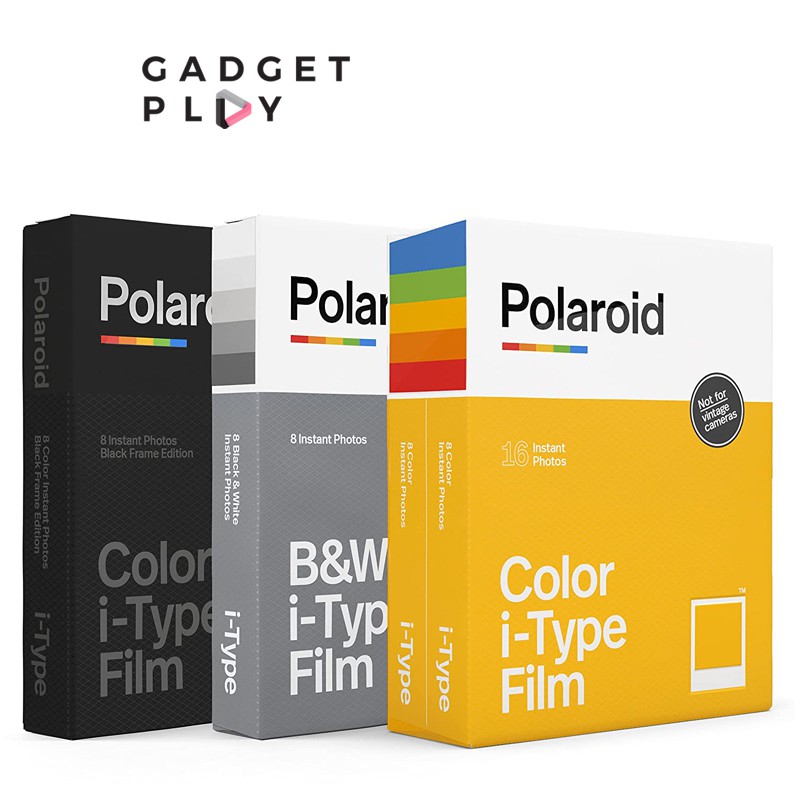 ภาพหน้าปกสินค้าPolaroid Color i-Type Film ฟิล์ม กล้อง Polaroid ของแท้ประกันศูนย์