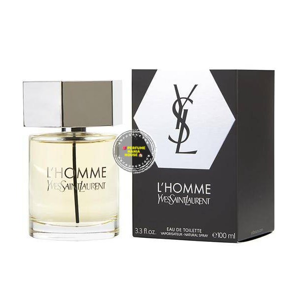 ของแท้!!! Yves Saint Lauren (YSL) L'Homme EDT 100ml Tester box ป้ายไทย ...