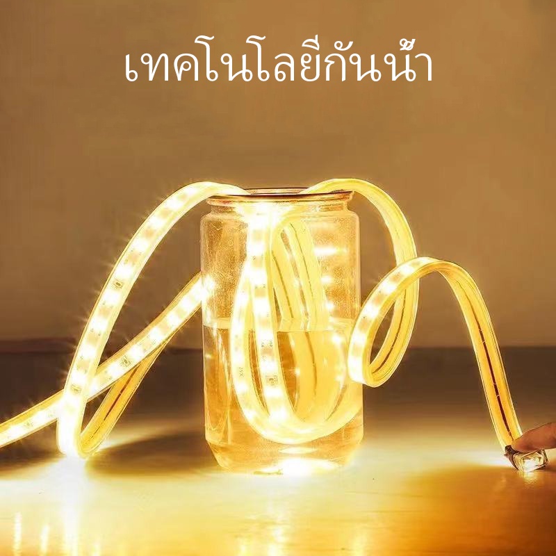 ไฟ-led-แบบเส้น-ไฟประดับ-แถบไฟ-led-แรงสูง-220v-แถบไฟในครัวเรือน-กลางแจ้ง-สดใสสุดๆ-กันน้ำ-ไฟ-led-ติดผนัง