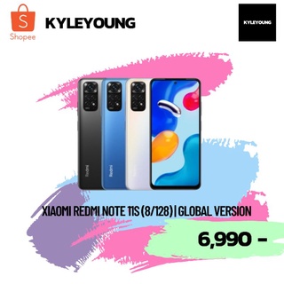 สินค้า (สินค้าพรีออเดอร์) Xiaomi Redmi Note 11S (8/128) | Global Version รับประกันศูนย์ไทย 15 เดือน