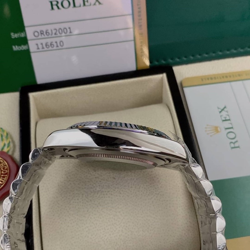 นาฬิกา-rolex-datejust-หน้าปัดเขียวเหนี่ยวทรัพย์