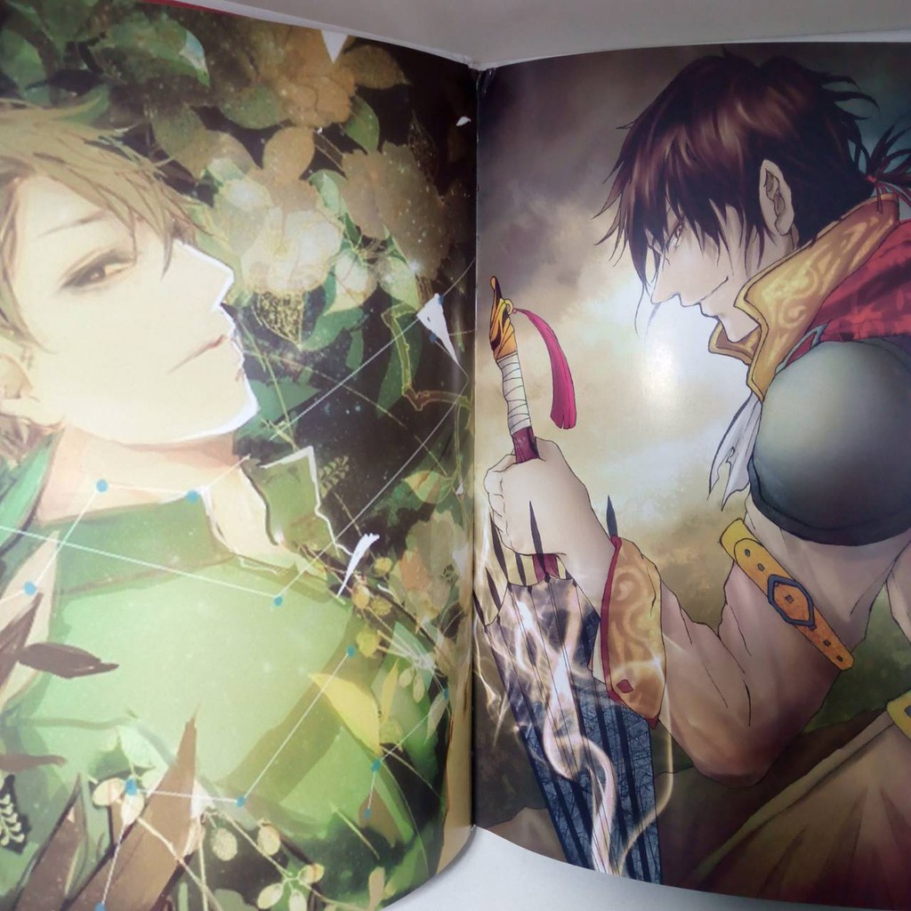 หนังสือรวมภาพเทพยุทธ์เซียน-glory-ปกแข็ง-สี่สีทั้งเล่ม