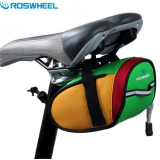ภาพหน้าปกสินค้ากระเป๋าใต้อานจักรยาน ROSWHEEL (เหลือง/เขียว) ที่เกี่ยวข้อง