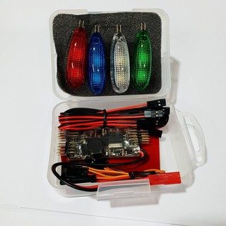 ไฟLED 4สี (ขาว แดง เขียว ฟ้า) 4-Colors LED V2 for RC LED DIY