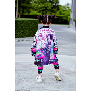 [ เด็ก ญ ] BB02 เสื้อคลุม เนสึโกะ ชิโนบุ ดาบพิฆาตอสูร ลูกสาว ตามกระแส
