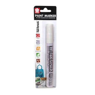 Chemical pen MARKER WHITE 2 MM Stationary equipment Home use ปากกา ปากกาเคมี ปากกาเพ้นท์ ขนาด 2 มม. สีขาว อุปกรณ์เครื่อง