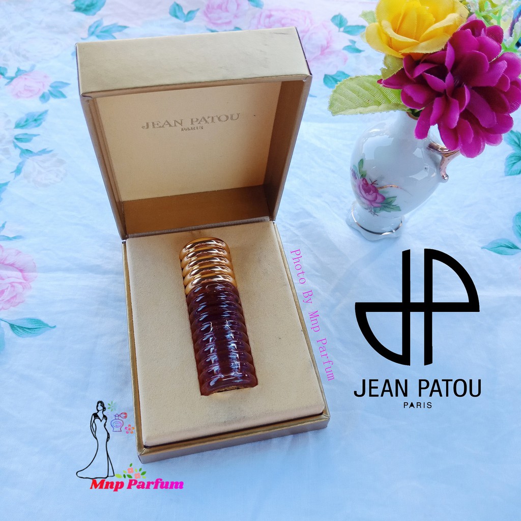 Boucle D'oreille Vintage Dorée Signée Jean Patou Paris - Clips - N°2 - Parfait état
