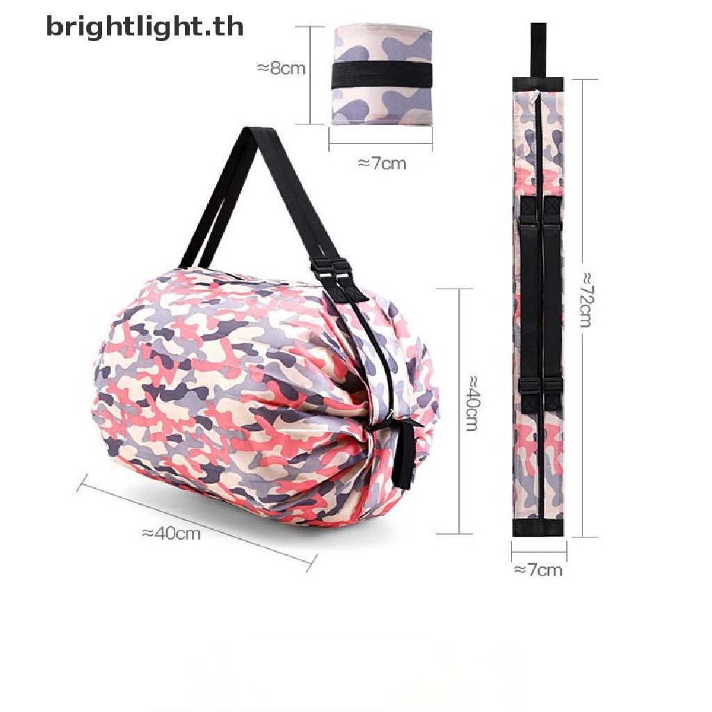 brightlight-กระเป๋าเก็บของ-กันน้ํา-พับได้-แบบพกพา-สําหรับชายหาด-ซูเปอร์มาร์เก็ต-ร้านขายของชํา