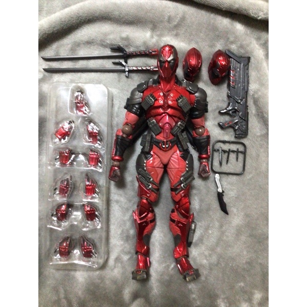 Deadpool Play arts kai PAK จีน action figure 1/9 Play Art Kai | Shopee ...