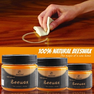 【ในการจัดส่ง】 Beewax Solid-Wood Care Wax Cleaning Polish Waterproof Wear-Resistant Furniture Care Polishing Organic Natural Pure Wax