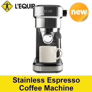 LEQUIP LCM-20BF02 SS Stainless Espresso Capsule Coffee Machine Steam Home Caf