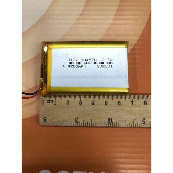 แบตเตอรี่ 3.7V 4200mah (804570) 804070 | Shopee Thailand