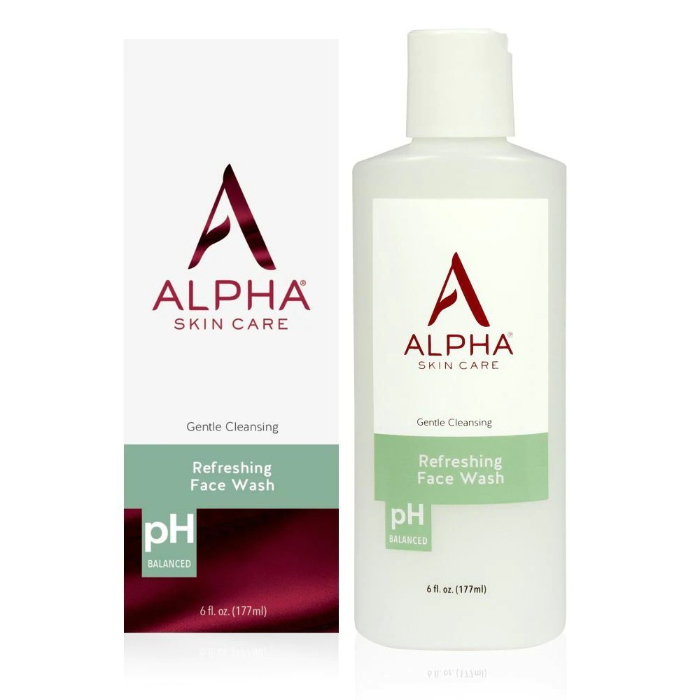 【ลดสูงสุด 300 โค้ด 15DD68 】ALPHA HYDROX Refreshing Face Wash with