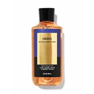 Bath &amp; Body Works Hero 3-in-1 Hair Face &amp; Body Wash 295ml. ของแท้