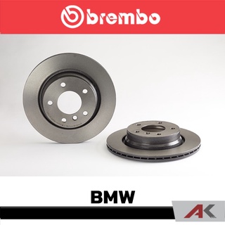 จานเบรก Brembo BMW E46 318i 320i หลัง เบรคเบรมโบ้ 09 7702 11 (ราคาต่อ 1 ข้าง)