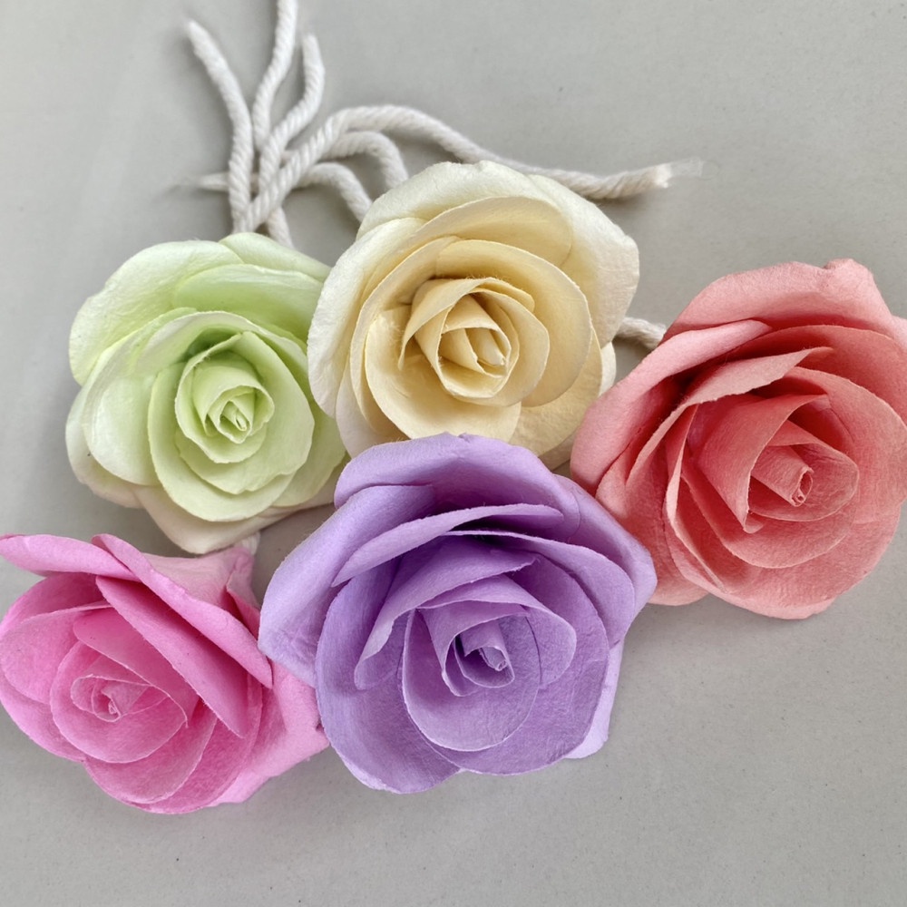 ดอกกุหลาบประดิษฐ์-ดอกไม้เชือก-สามารถกระจายกลิ่นจากดิฟฟิวเซอร์-มี-9-สี-1-ดอก