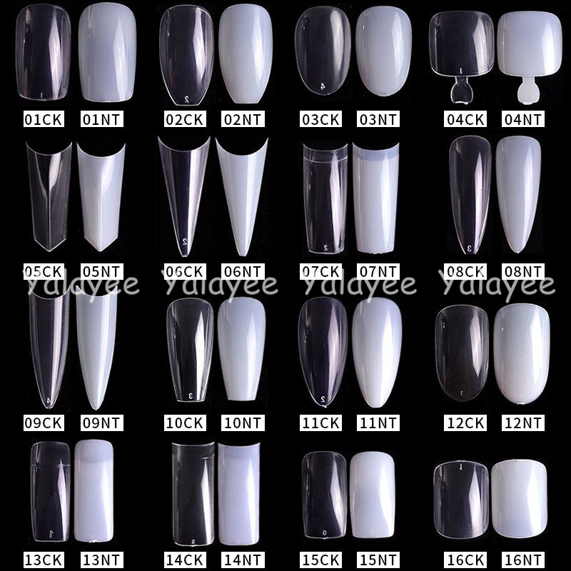 yalayee-manicure-tools-อุปกรณ์ต่อเล็บ-แบบไม่มีรอยต่อ-สไตล์เกาหลี-0-9-500-ชิ้น-นักทําเล็บต้องมี-1