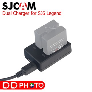 SJCAM DUAL-SLOT CHARGER FOR SJ6 Legend แท่นชาร์จคู่ SJ