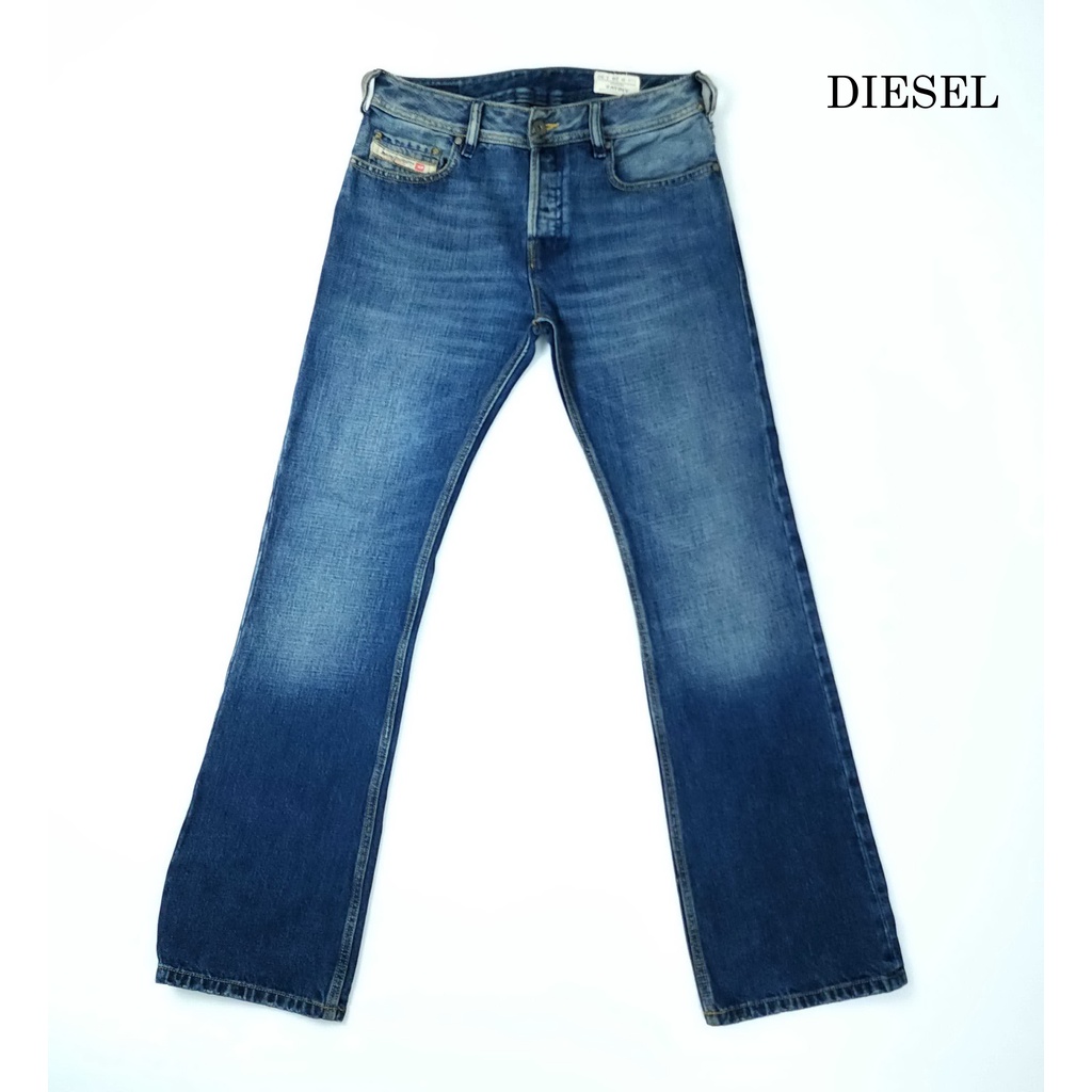 ยีนส์-diesel-เอว-30-ฟอกไล่สี-ผ้าด้าน-ทรงbootcut