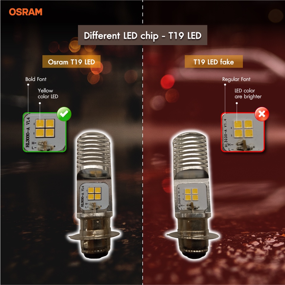 osram-t19-led-coolwhite-6000k-ใส่ได้ทุกรุ่นไม่ต้องแปลงไฟ-x1หลอด-bik-007580