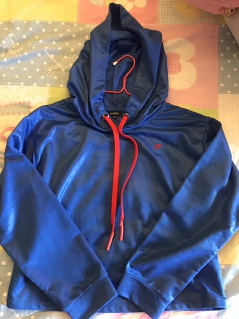 jaspal-crop-hoodie-ครอป-แขนยาว-น้ำเงิน
